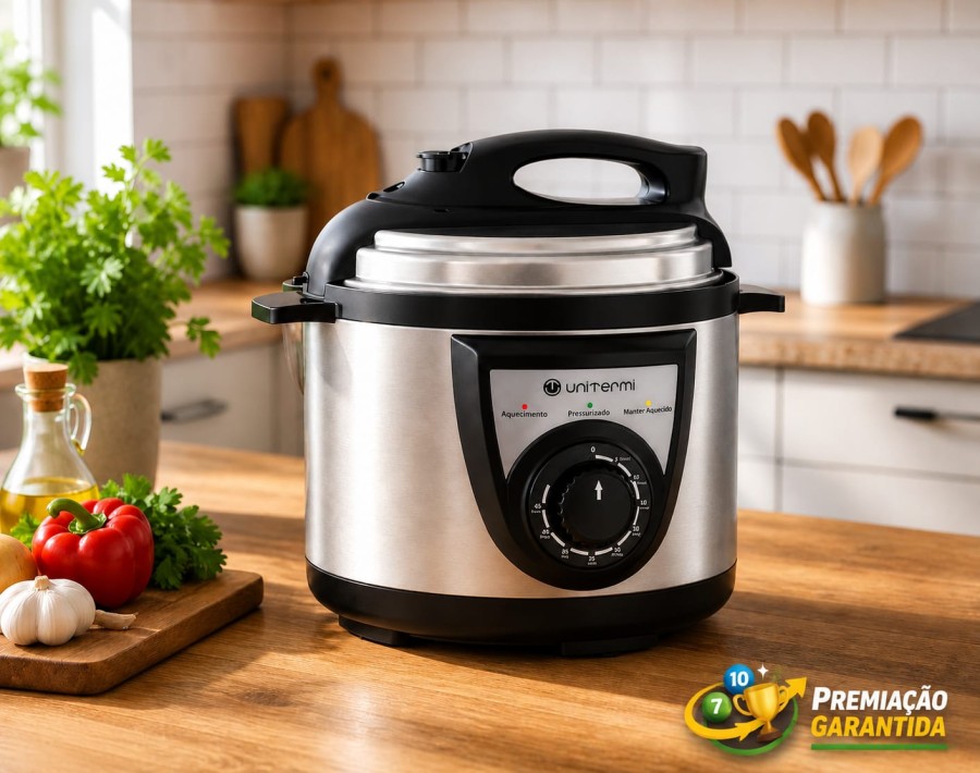Panela de Pressão Elétrica Unitermi  4,0L